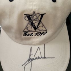 Tiger Woods Autographed Hat