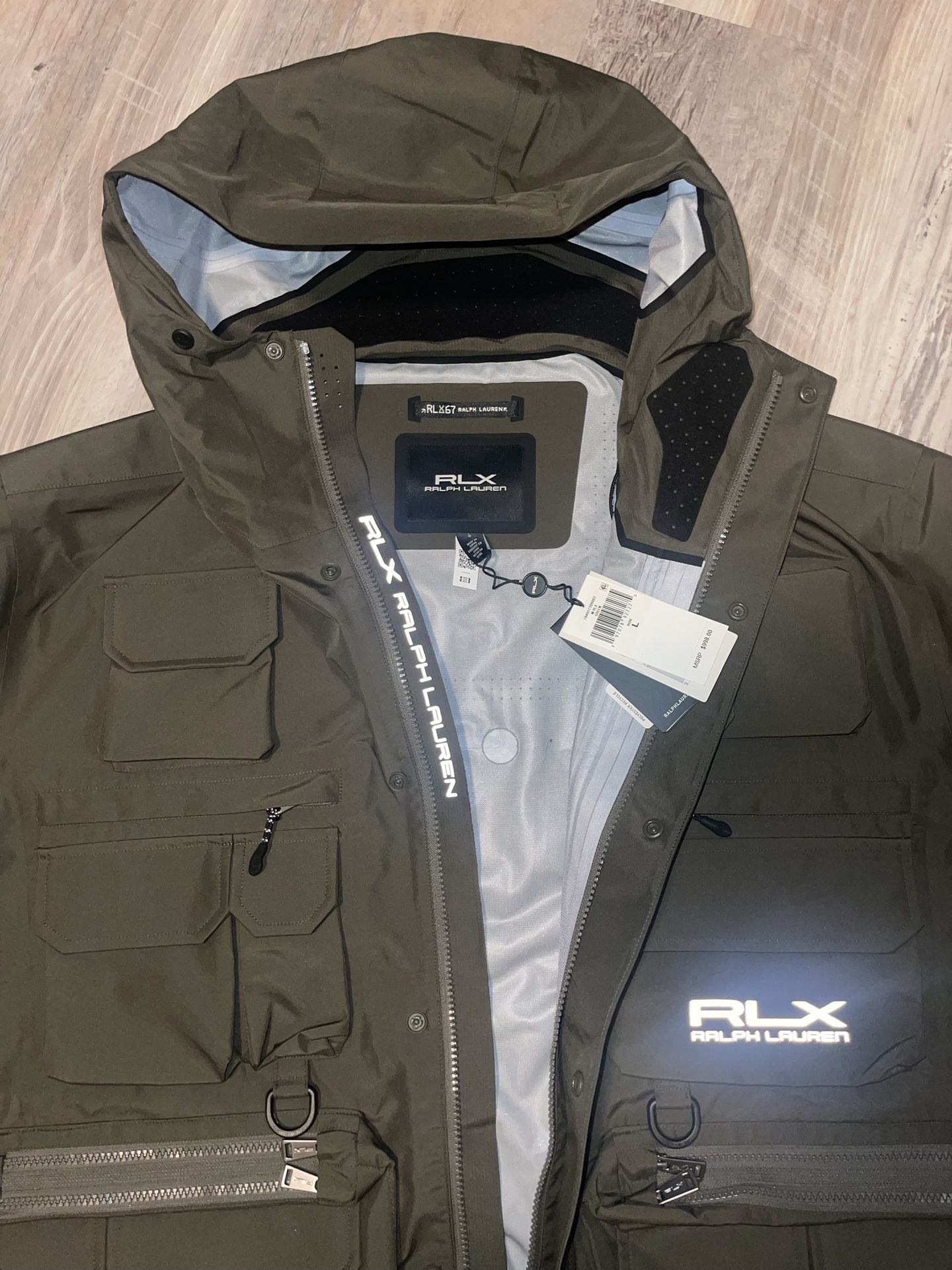 Ralph Lauren RLX waterproof performance jacket. Men’s size L.