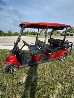 6 seater golf cart