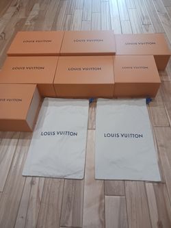 CASH ONLY Louis Vuitton Boxes, Paper Bags, Dust Covers,and Ribbons Price Is Negotiable 