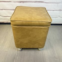 MCM Small Storage Ottoman