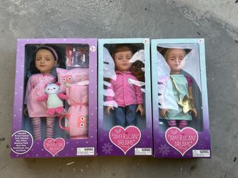 American Dream 18’’ Doll - 3 sets