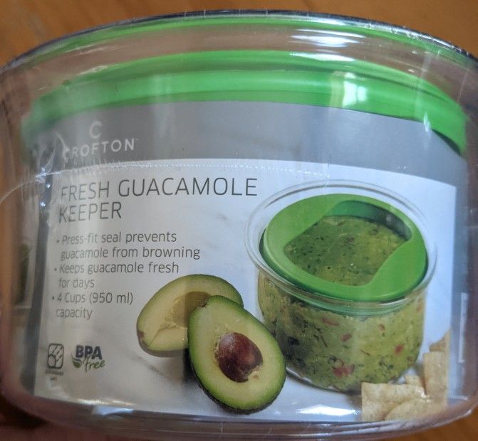 This For One Guacamole Storage Container. Avacado🥑🥑🥑 Not Included LOL😁😁😁 . 6.00
