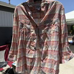 Button Up Blouse 