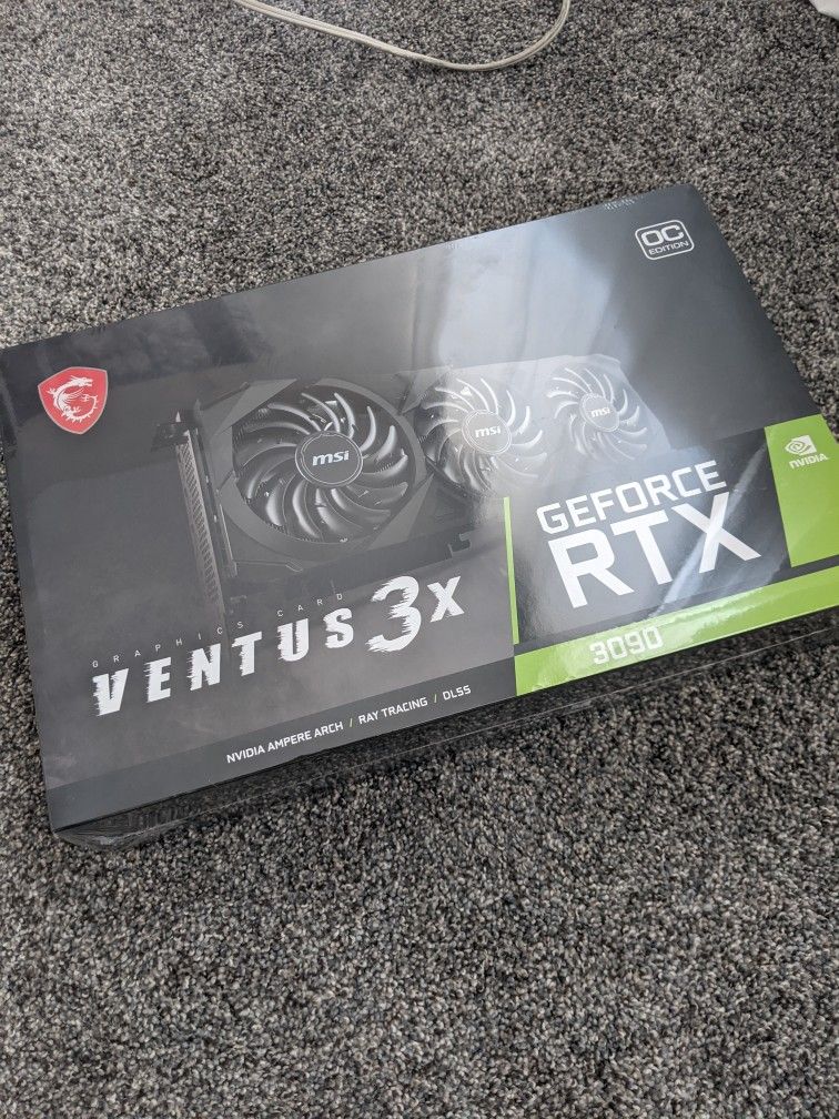 MSI Ventus 3x Nvidia RTX GPU 10/18