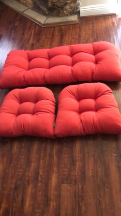 wicker three piece set Yoozeku Wicker three piece set
