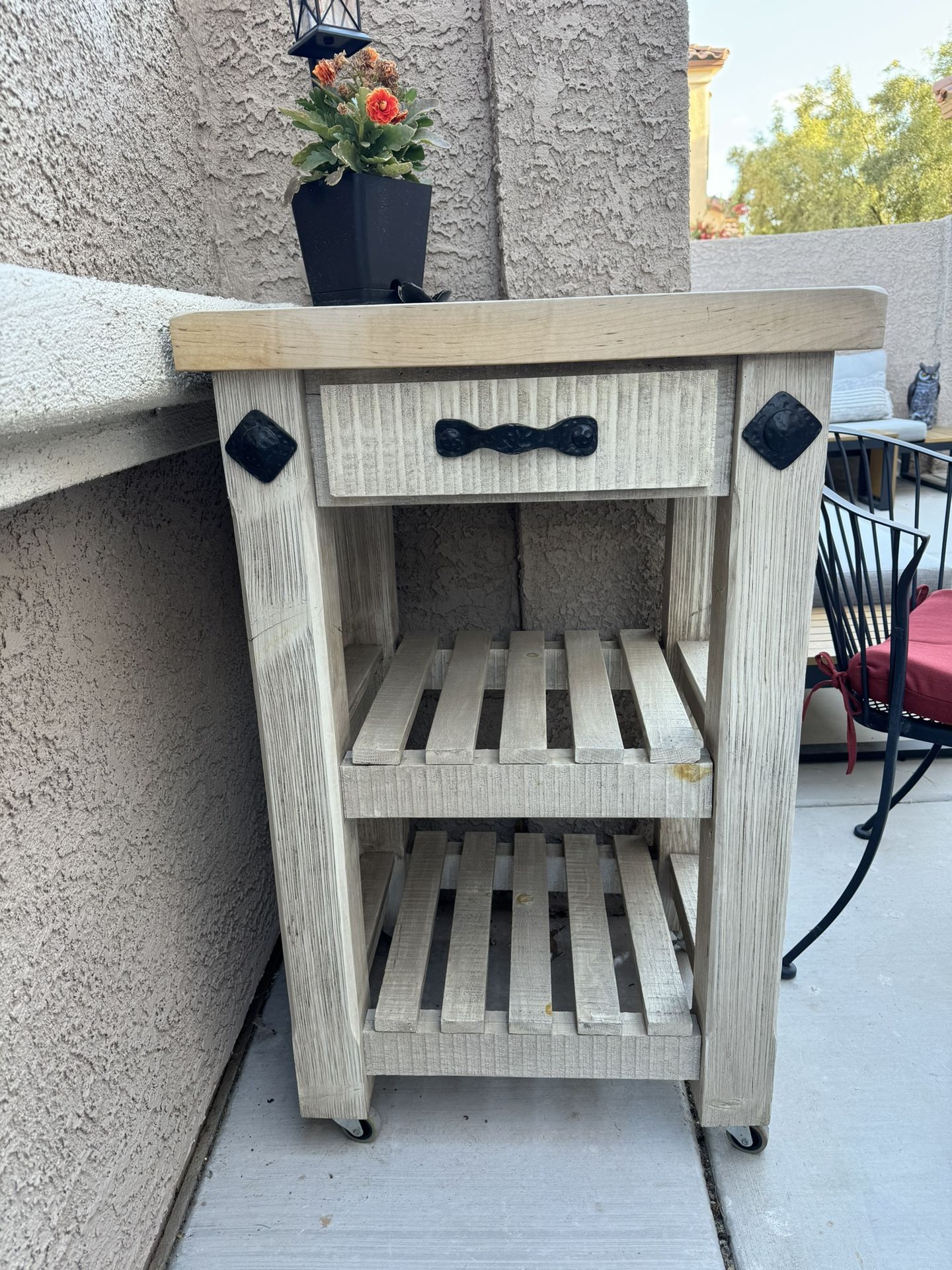 Butcher Block Island $150