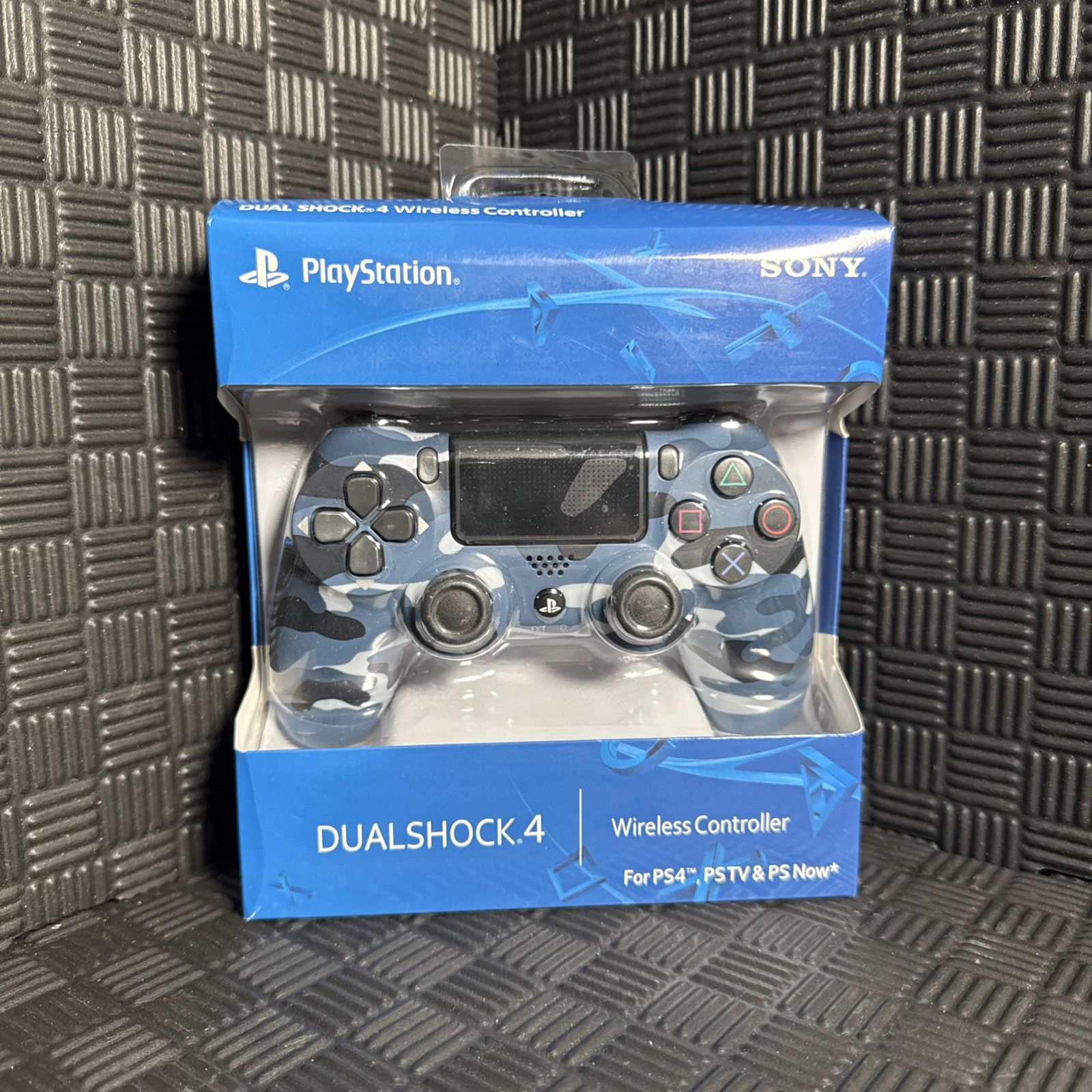 Sony DualShock 4 Wireless Controller for PlayStation 4 - Blue Camouflage