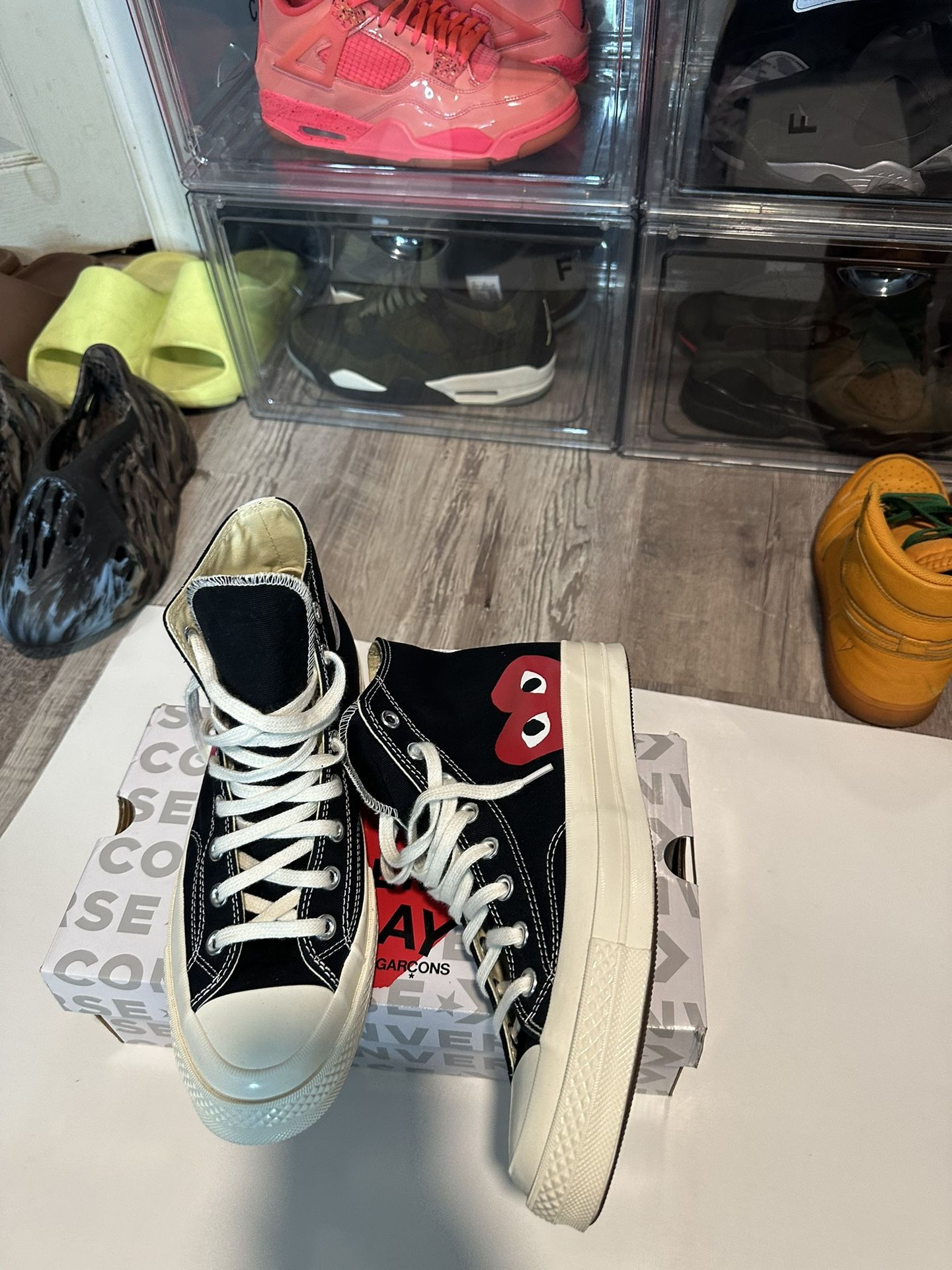 Converse Play Comme Des Garçons