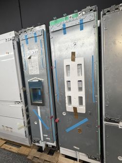 Thermador Panel Ready Built In 42” Column Set Fridge Freezer Ice & Water