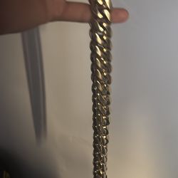 Gold plated chain