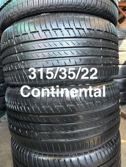 315/35/22 (2) Continental PremiumContact 6 SSR