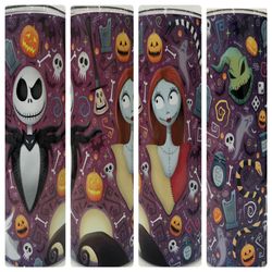 20 oz Stainless Steel Tumbler The Nightmare Before Christmas