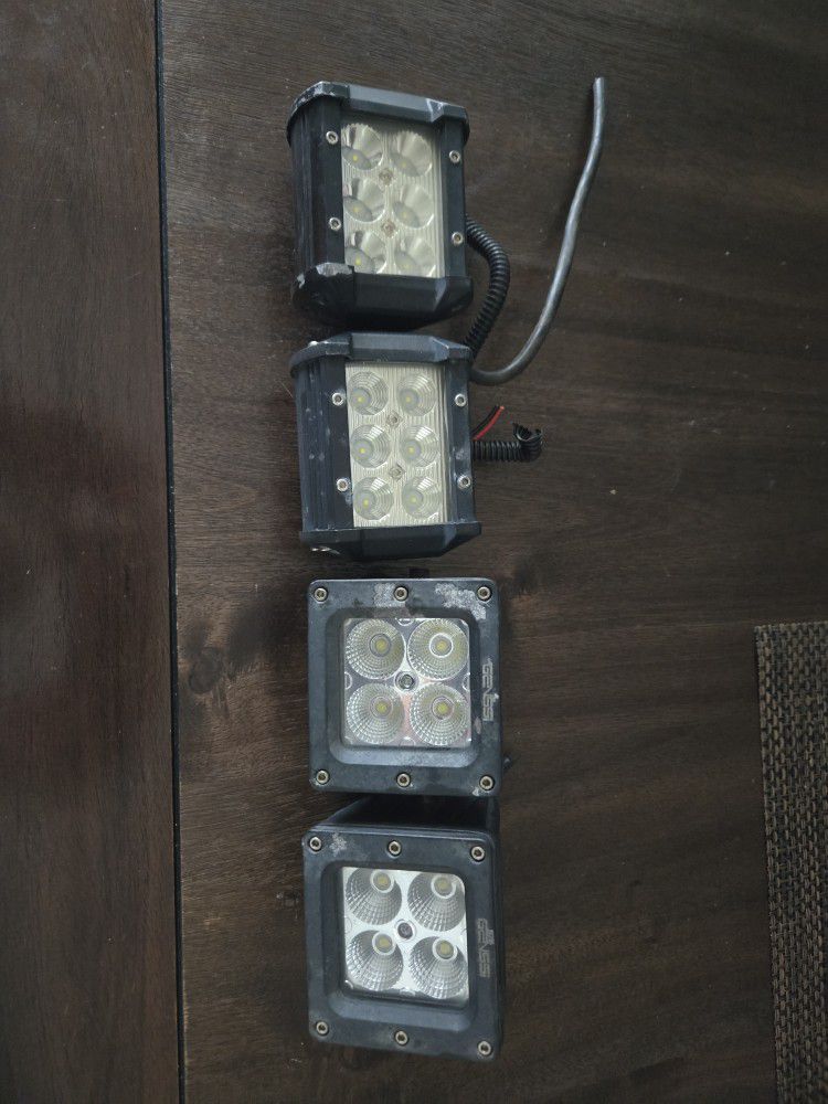 Genssi Pilar And bumper Led Lights, Suitable For Jeep Wrangler, Toyota, Bronco Or any off-road Vehicle