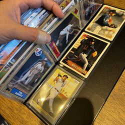 Binder Of Baseball Cards