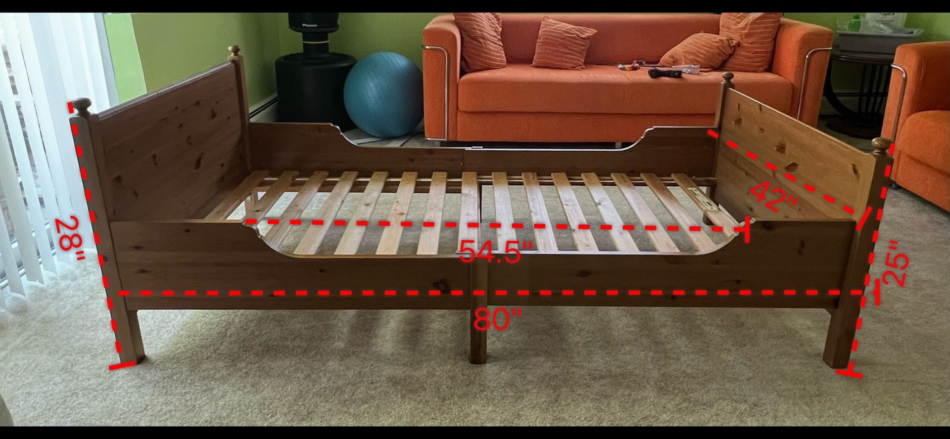 Twin Size Bed