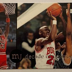 NBA basketball card 1997 Michael Jordan upper deck