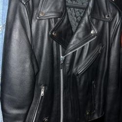 Harley Davidson Leather Jacket Size 46