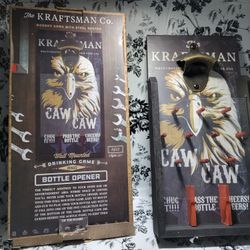Kraftware Wall Mounted Bottle Opener and Drinking Game