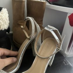 sparkly heels
