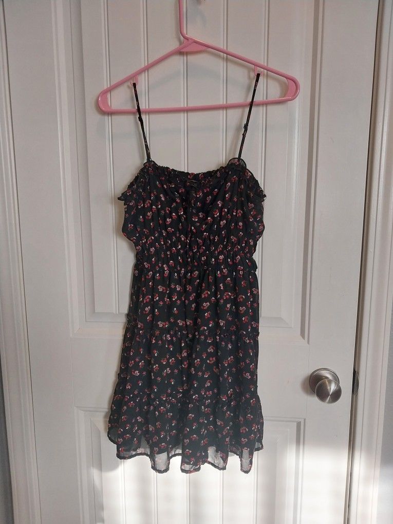 Black Floral Dress