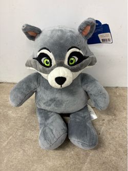 Build-A-Bear Workshop Great Wolf Lodge Exclusive Raccoon Plush 2023 New With Tag