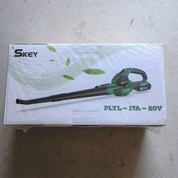 sket electric leaf blower 17a 20v New In Box 