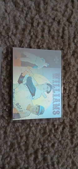 1992 Upper Deck Ted Williams Hologram Ghost Baseball Card Short Print Sp Rare Trading Card