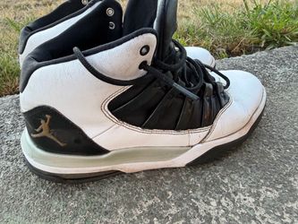 Air Jordan High-Top Sneakers White Black