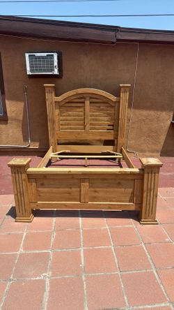 Queen bed frame