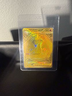 Mega Charizard Y EX Gold Holo Pokémon Card 294/217