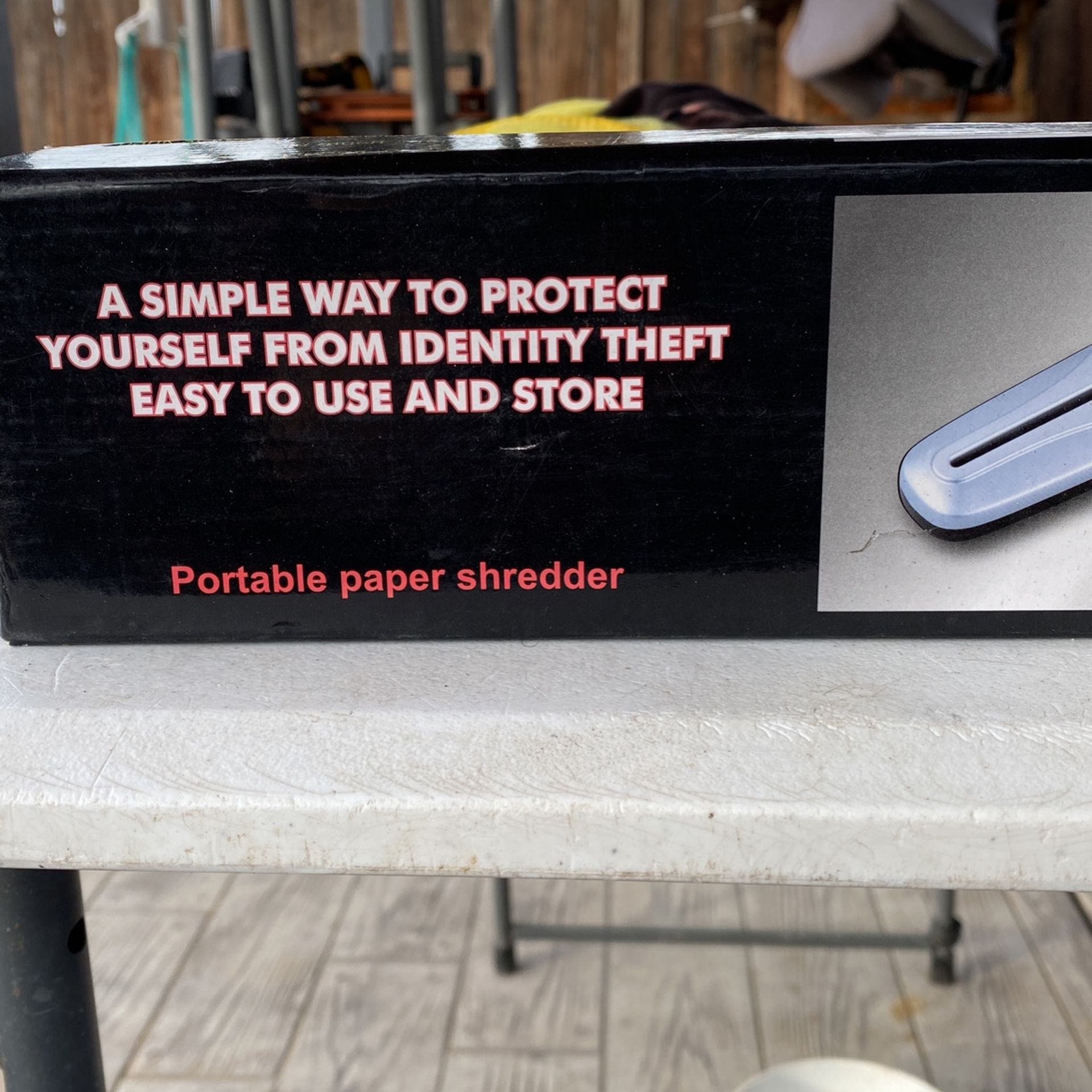 Portable Paper Shredder