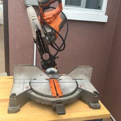 Ridgid 15 Amp  10 Inch Corded Dual Miter Saw