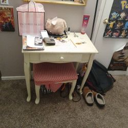 Vanity With Chair