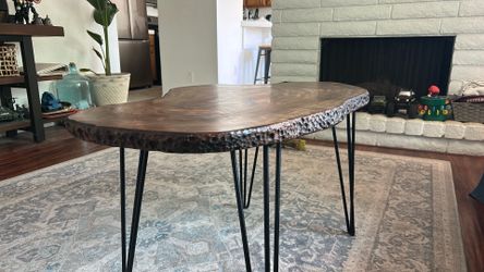 Walnut coffee table