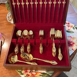 Gold Ware  Service For 12