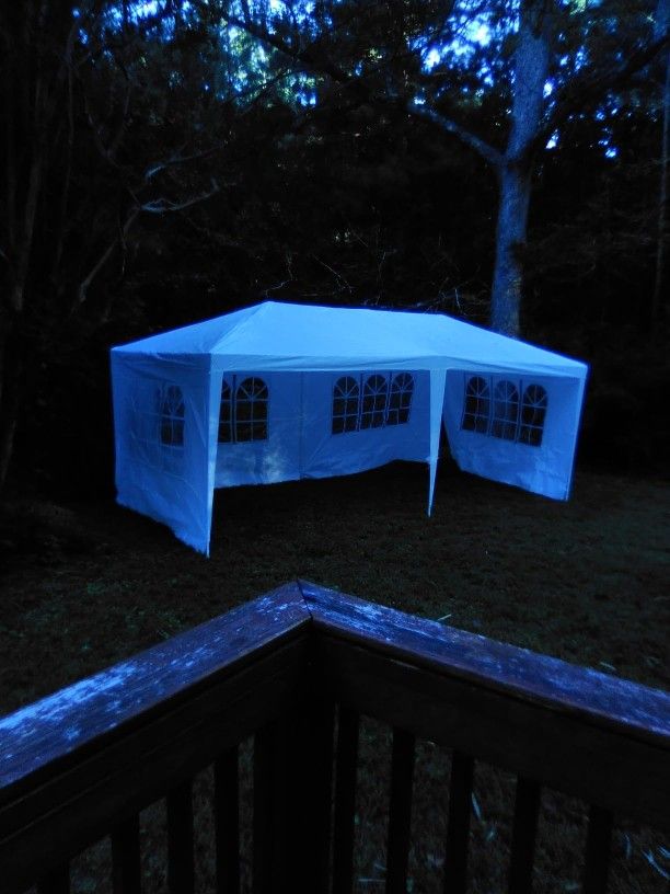 Enclosed Shelter Event Party Big 10x20 Tent New 👑 150 each only 4 more left New. Strong. Stabilized. With removable sidewalls windows. Enclosed Big