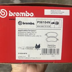 Brembo Brake Pads Nissan Leaf Altima