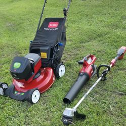 Toro 60v LAWNMOWER Self-propelled + Free Kit Of Tolls 