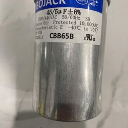 BOJACK Capacitor CBB65B 35/5uF 370V / 450VAC