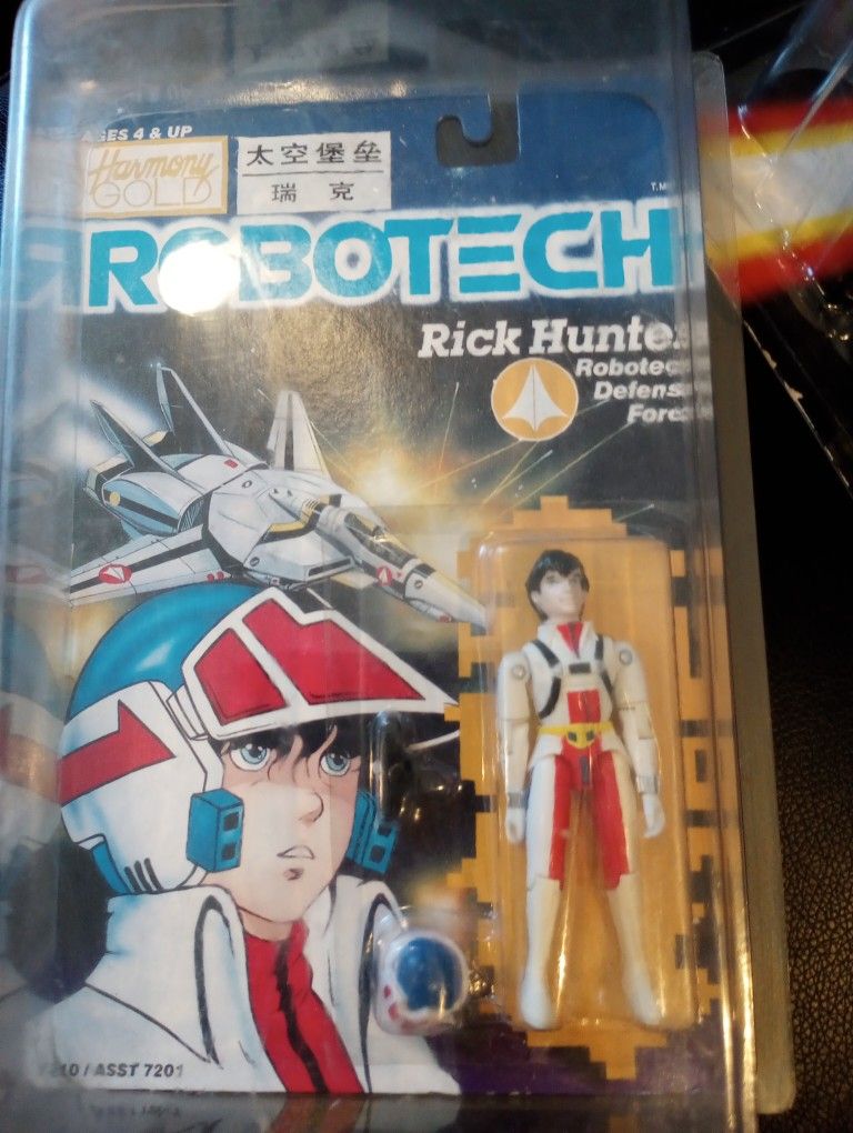 Robotech Rick Hunter Figure Harmony Gold