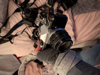 Pentax ME Super with an SMC Pentax-M 50mm f/2 lens