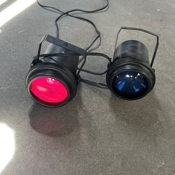 pinspot" stage lights