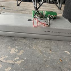 Subwoofer And Amp
