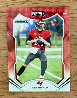2021 Panini Playoff Kickoff TOM BRADY #169 Green Foil Parallel Buccaneers
