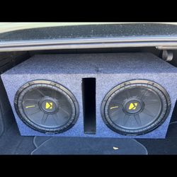Subwoofers and amp