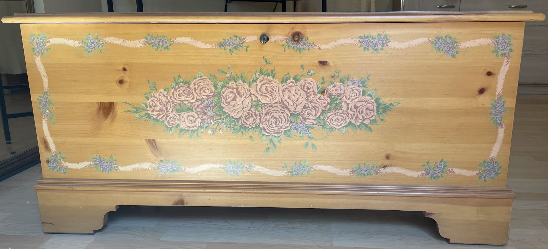 Country Pine Chest with Inner Cedar Lining