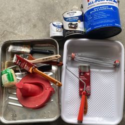 Various Paint Supplies 