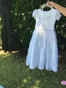 First communion dress size 8