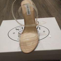 Clear Steve Madden Heels 